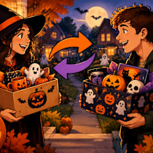 Anyone want to do a Halloween exchange?