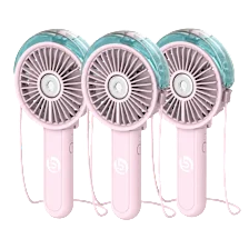 3-Pack: Lifestyle Advanced Myst Rechargeable Misting Fan