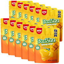 12-Pack: Amos Peelerz Peelable Mango Gummies (4.25oz)