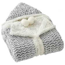 Chic Home Snuggle Hoodie Wearable Blanket