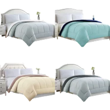 Bibb Home Reversible 2-Tone All Season Down Alternative Comforter
