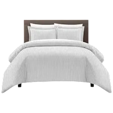 Chic Home Wesley 3-Piece Duvet Cover Set