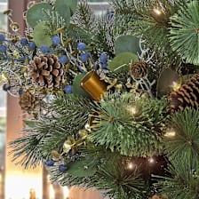 National Tree Company 2-Piece 28" Swiss Chic Sprays