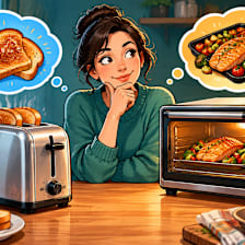 Which do you prefer: toaster or toaster oven? (Support your answer in the comments.)