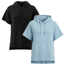 2-Pack: Hue Perfect Sleeveless Hoodies
