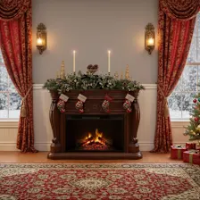 National Tree Company 60" Swiss Chic Swag