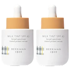 2-Pack: Beekman 1802 SPF 43 Tinted Primer Serums