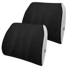 2-Pack: Black+Decker Memory Foam Lumbar Support Cushions
