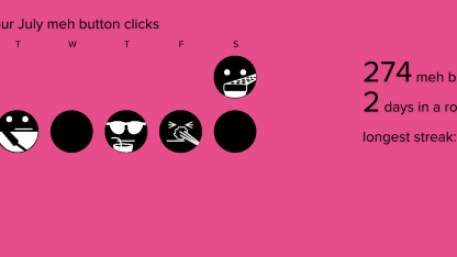 How to see which Meh buttons I've missed?