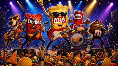 Best snack-brand band: