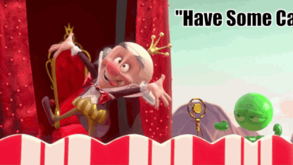 More candy, please!