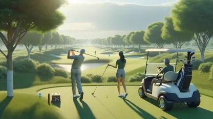 Golfing: