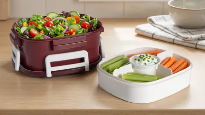 3-Pack: Bento Box 44oz To-go Containers with Ice Packs