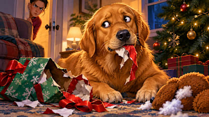 I think someone's been naughty.