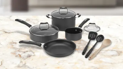 Cuisinart 10-Piece Hard Anodized Cookware Set