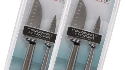 2-for-Tuesday: Ginsu Koden Stainless Steel Santoku and Paring Knife Sets
