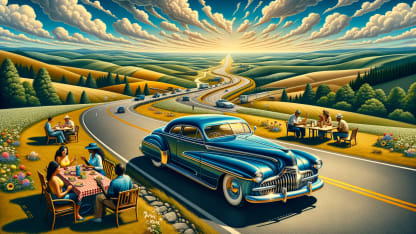 Long road trips are best: