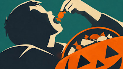 How much of your trick-or-treat candy have you eaten?