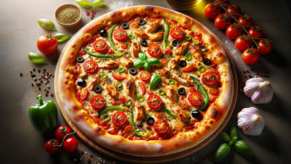 Baked pizza?