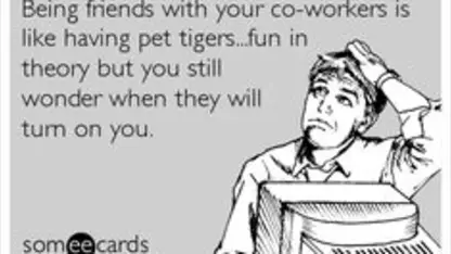 Are you friends with your co-workers?