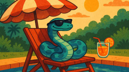 Coolest snake: