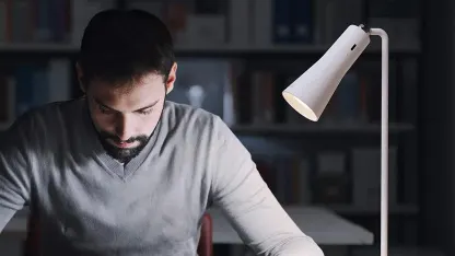 2-Pack: Odec 3-in-1 LED Rechargeable Table Lamp & Flashlight