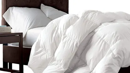 Goose down blanket