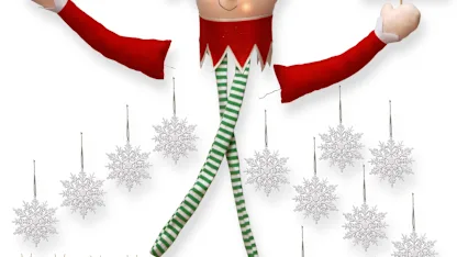 National Tree Company Elf Tree Decorating Kit