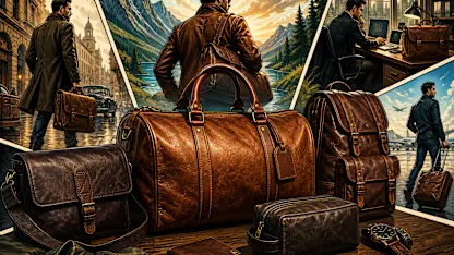 Leather bags: