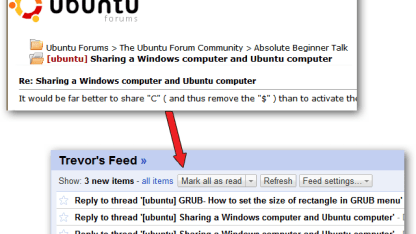 is there an rss feed for deals or forums?