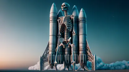 Giant Skeleton Rocket