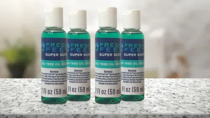 4-Pack Fresh Feet 2 oz Tea Tree Oil Liquid Soap (8 oz)