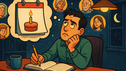 [Hmm...] Any interesting birthdays coming up?