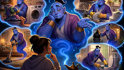 You've been visited by a mundane genie. He will grant you one chore that will magically be done for you forevermore. What do you choose?