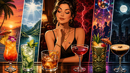 I prefer my cocktails to be: