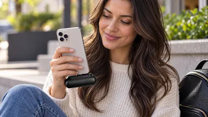 3-Pack Statik Snap-N-Charge Mini Portable Power Banks with Magnetic Tips