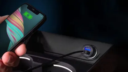 5-Pack: Hussell 30-Watt Dual USB Car Chargers with QuickCharge 3.0