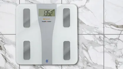 Health O Meter Lose It! Bluetooth Glass Body Fat Scale