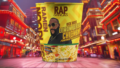 12-Pack: Rap Snacks Rick Ross Lemon Pepper Chicken Ramen