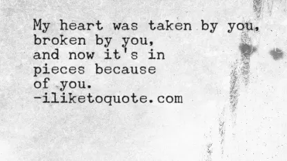And Now It's Broken