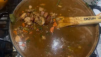 It’s officially gumbo weather!
