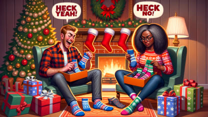 Receiving socks as a Christmas gift: heck yeah or heck no?
