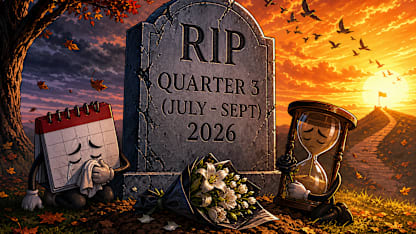 RIP Quarter 3 (July - Sept) 2026