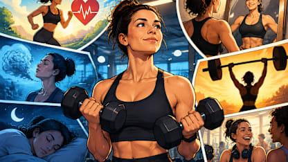 I go to the gym to: