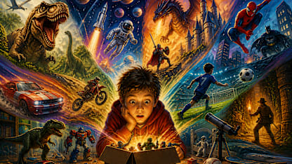 When I was a kid, I was obsessed with: