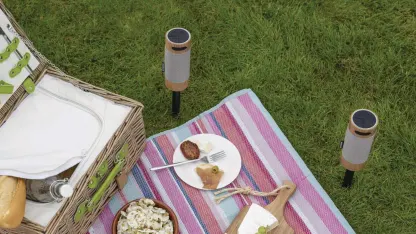 2-Pack: Kitsound Diggit2 Weatherproof Stereo Speakers