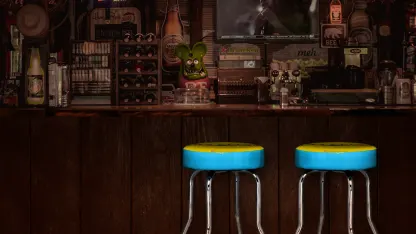 2-Pack: Arcade1up Adjustable Pacman Arcade Stools