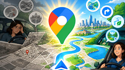 Google maps is getting better...