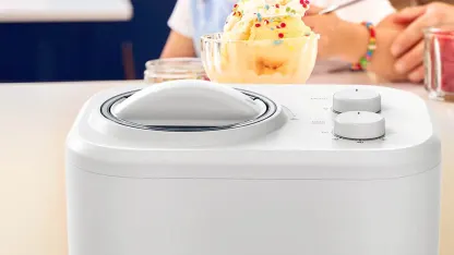 1L Ice Cream Maker with Compressor