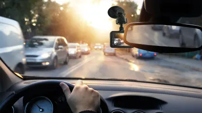 VaVa 1080P Wide Angle Dash Cam with 8GB SD Card